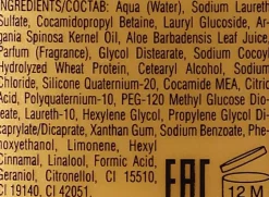 Feuchtigkeitsspendendes Shampoo mit Arganöl und Aloe Vera