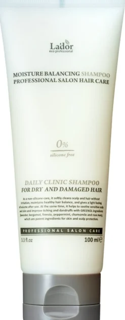 Feuchtigkeitsspendendes sillikonfreies Shampoo für strapaziertes und trockenes Haar