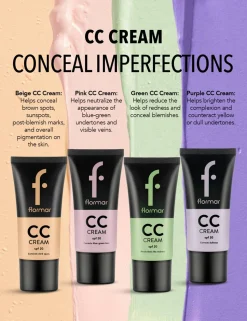 Flormar CC Cream Anti-Redness
