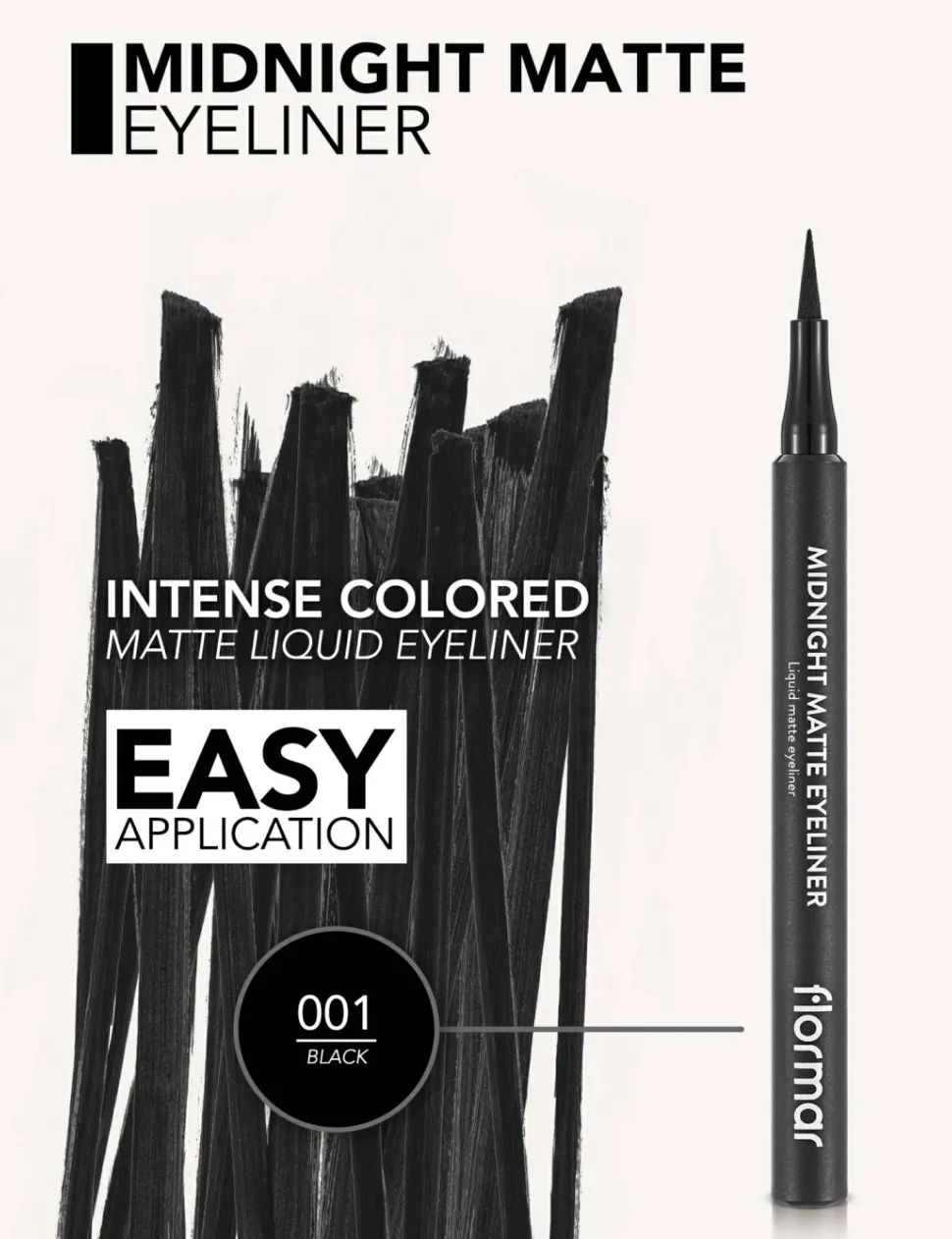 Flormar Midnight Matte Eyeliner