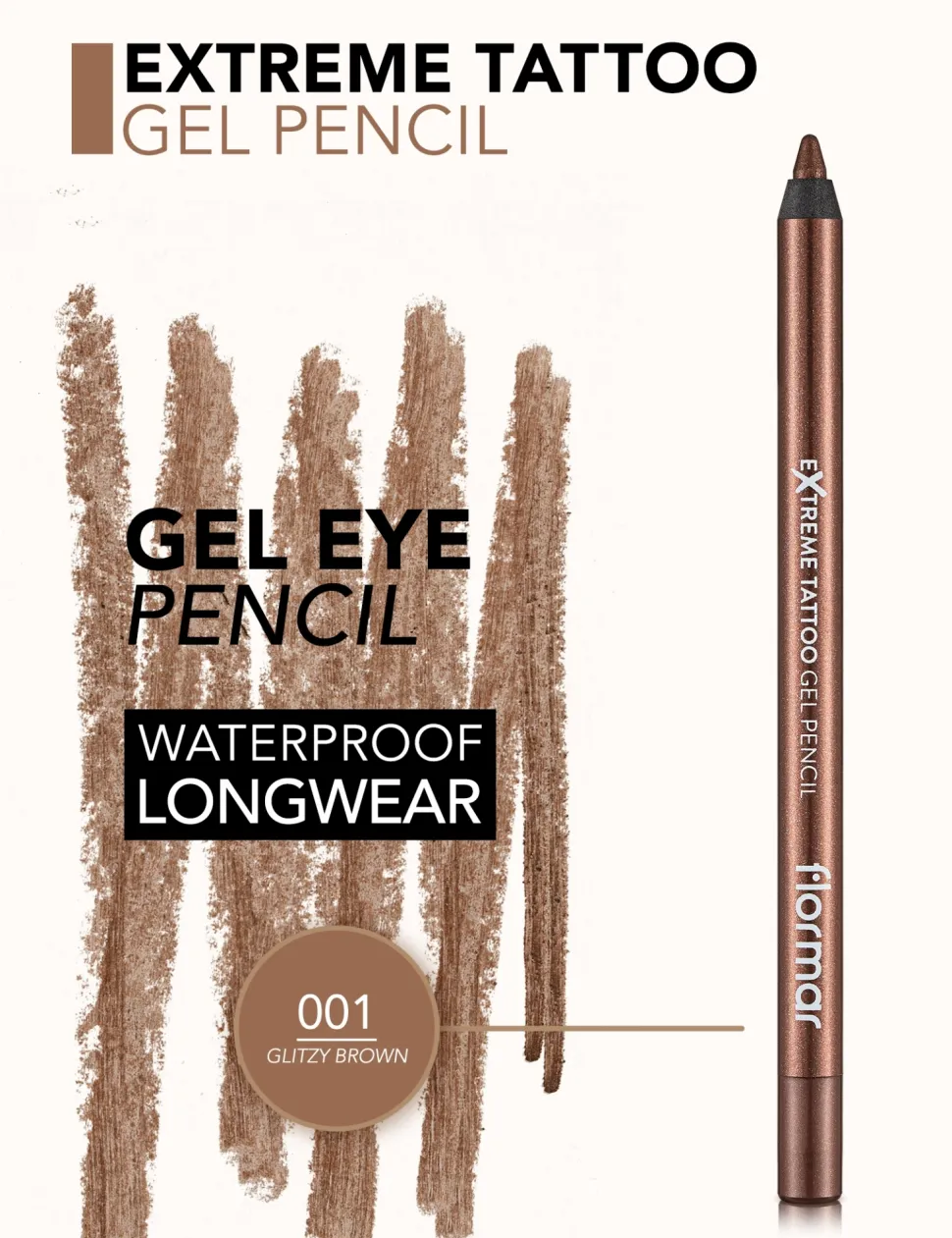 Flormar Extreme Tattoo Gel Pencil