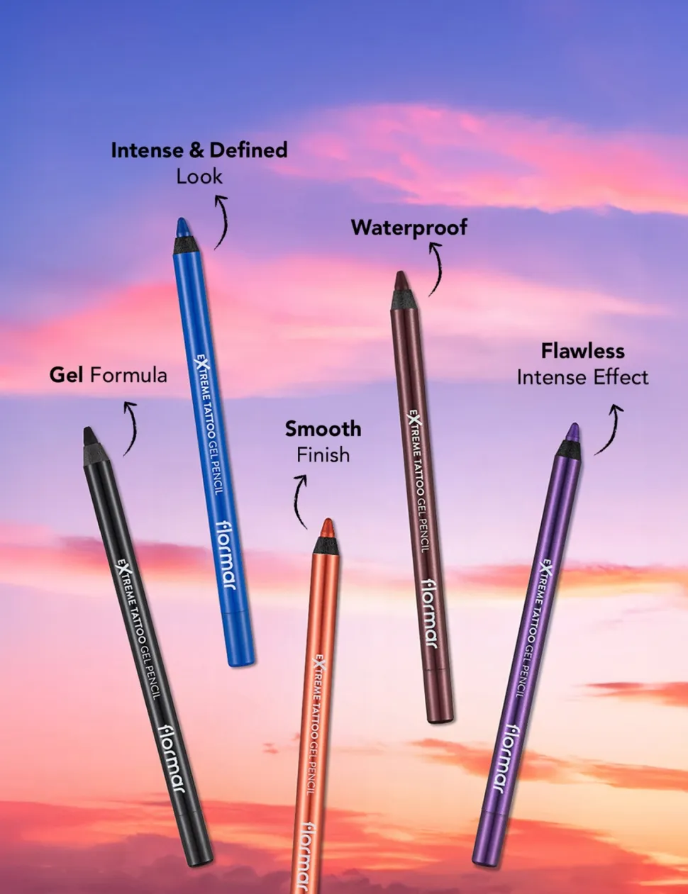 Flormar Extreme Tattoo Gel Pencil