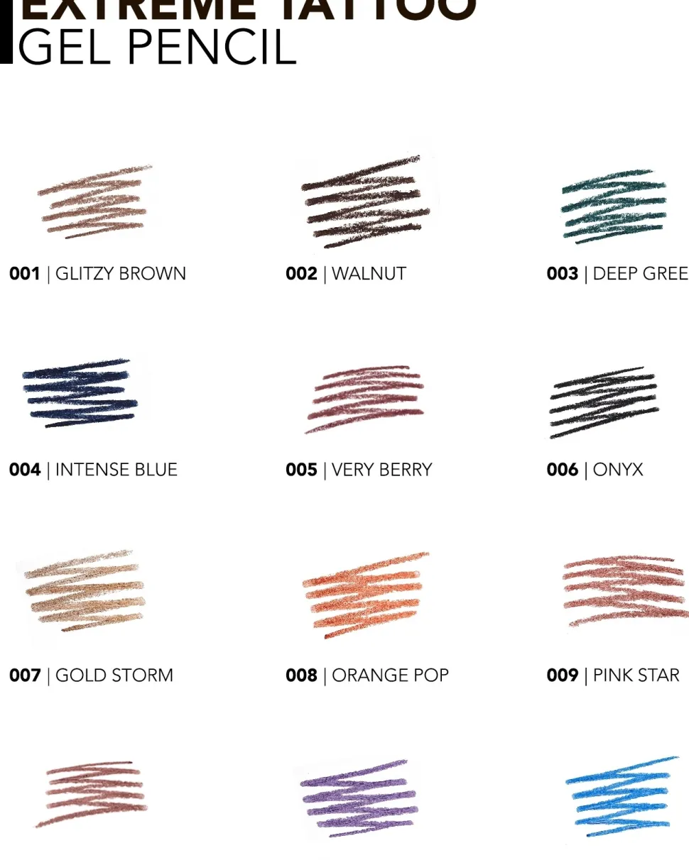 Flormar Extreme Tattoo Gel Pencil