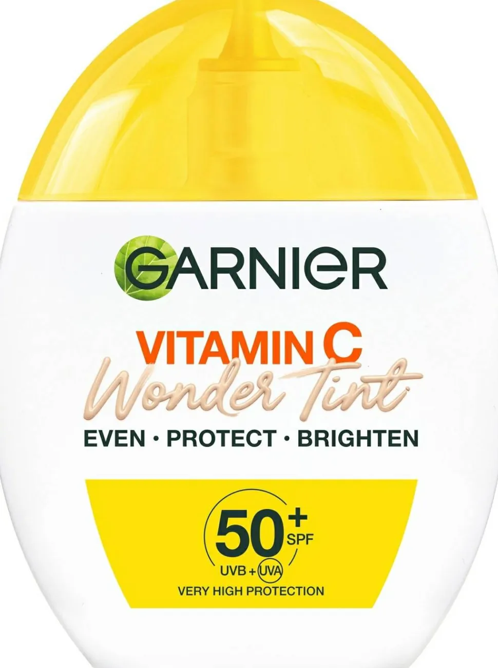 Flüssige Foundation mit Vitamin C für das Gesicht mit SPF50 Schutz, Farbton hell