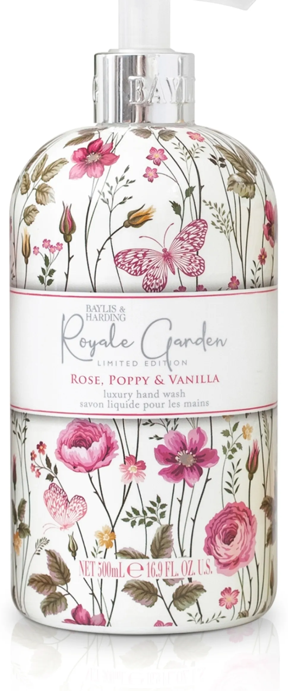 Flüssige Handseife Rose Poppy & Vanilla