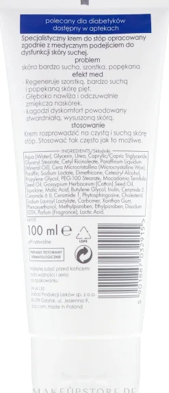 Fußcreme mit 15% Urea