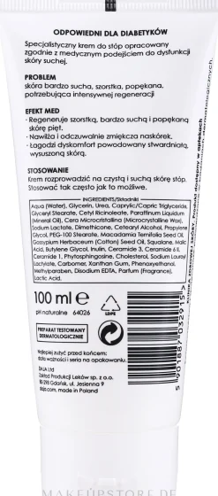 Fußcreme mit 15% Urea