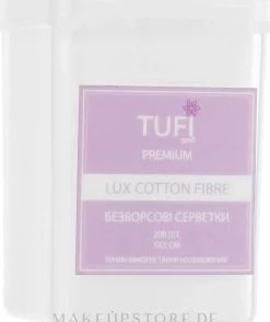 Fusselfreie Tücher Lux Cotton Fibre 5x5 cm perforiert