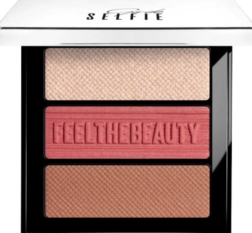 GA-DE Selfie Blush & Highlighter Trio Palette
