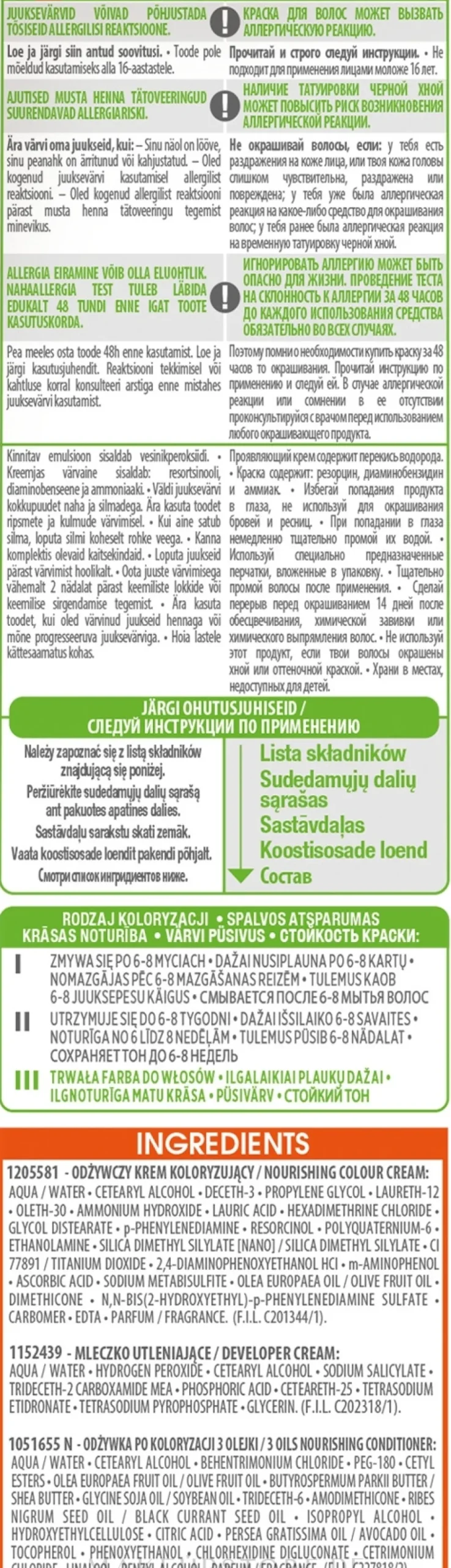 Garnier Color Naturals