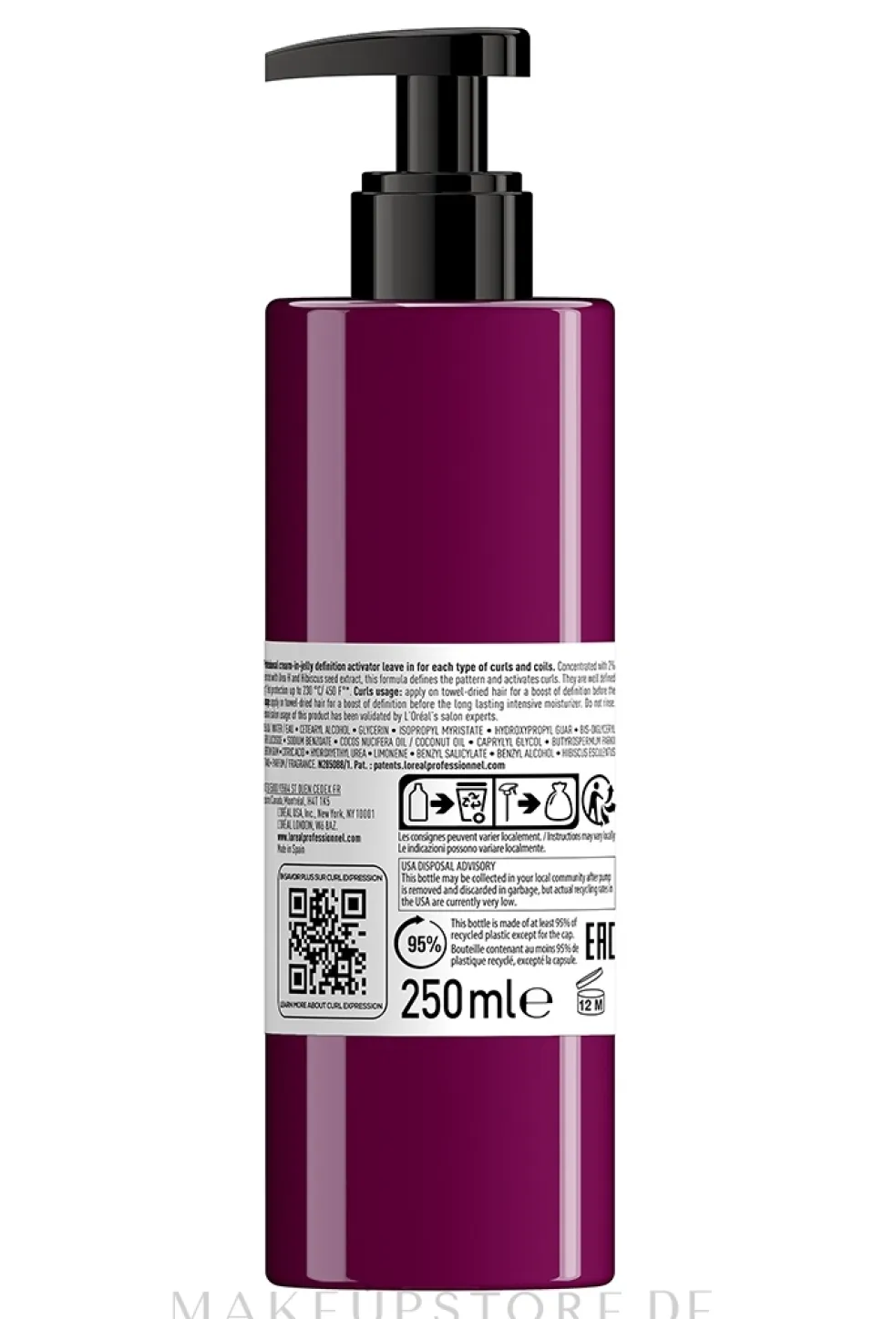 Gel-Creme für lockiges Haar