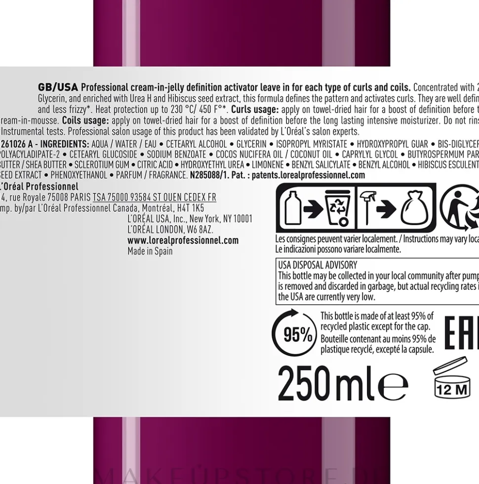 Gel-Creme für lockiges Haar