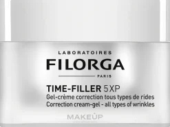 Gel-Creme zur Faltenkorrektur für gemischte bis fettige Gesichtshaut mit Zink, Tripeptid, Hyaluronsäure und Meeres-Christe