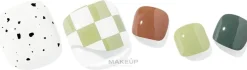 Gel-Nagel Aufkleber-Set für Zehennägel