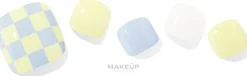 Gel-Nagel Aufkleber-Set für Zehennägel