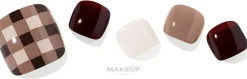 Gel-Nagel Aufkleber-Set für Zehennägel