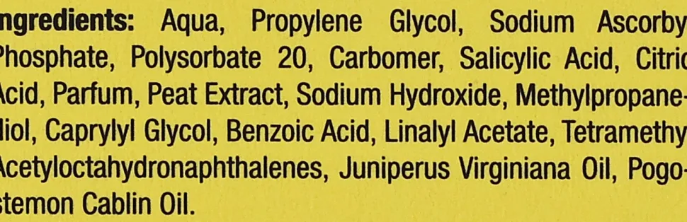 Gel-Serum gegen Unreinheiten mit Salicylsäure