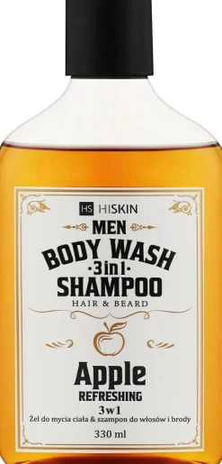Gel-Shampoo zum Waschen von Körper, Haar und Bart