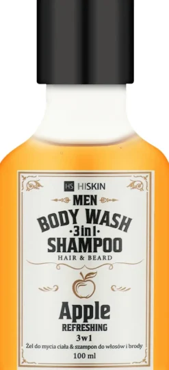 Gel-Shampoo zum Waschen von Körper, Haar und Bart