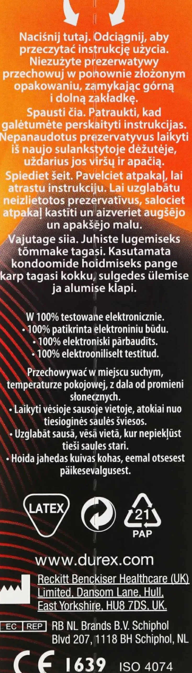 Gerippte Kondome 12 St.