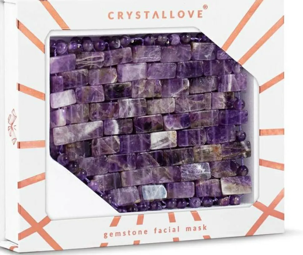 Gesichts- und Körpermaske aus Amethyst