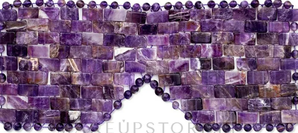 Gesichts- und Körpermaske aus Amethyst