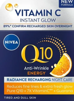 Gesichtscreme mit Vitamin C und E für die Nacht