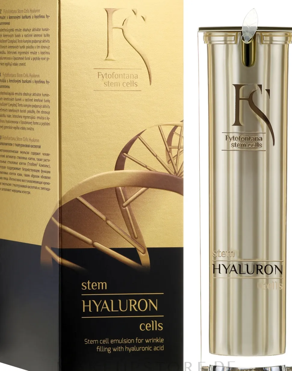 Gesichtsemulsion mit Hyaluronsäure und Stammzellen