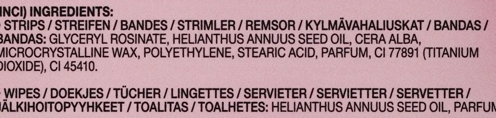 Gesichts-Enthaarungsstreifen für empfindliche Haut 20 St.
