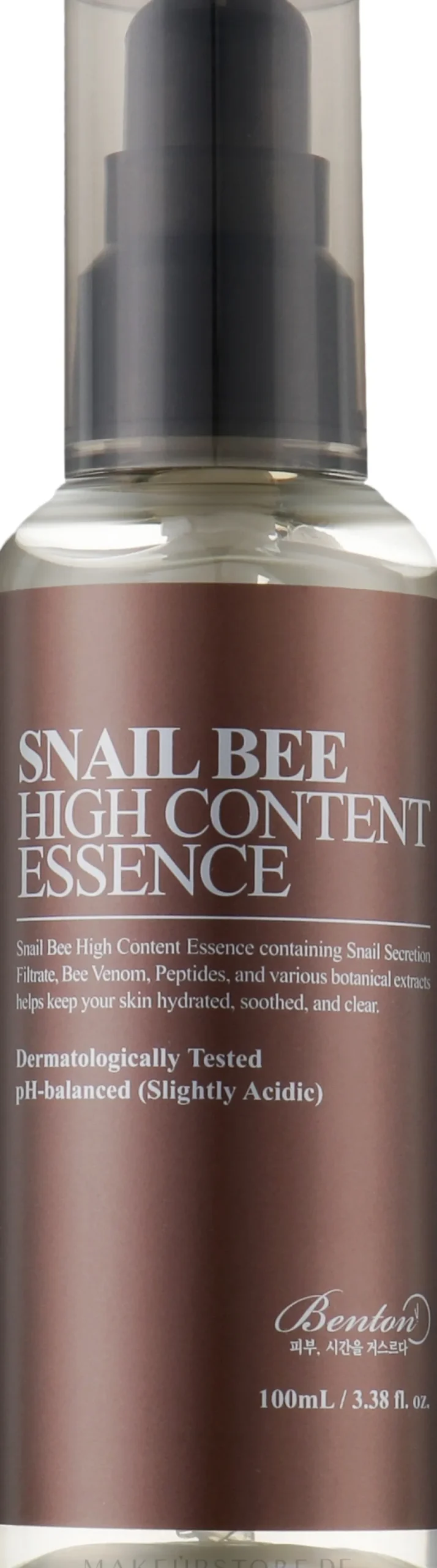 Gesichtsessenz mit Schneckenschleimfiltrat und Bienengift