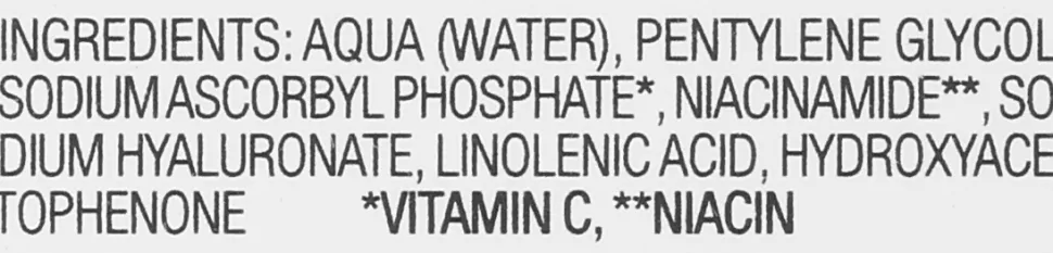 Gesichtskonzentrat mit Vitamin C