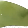 Gesichtsmassage-Platte grüner Jade
