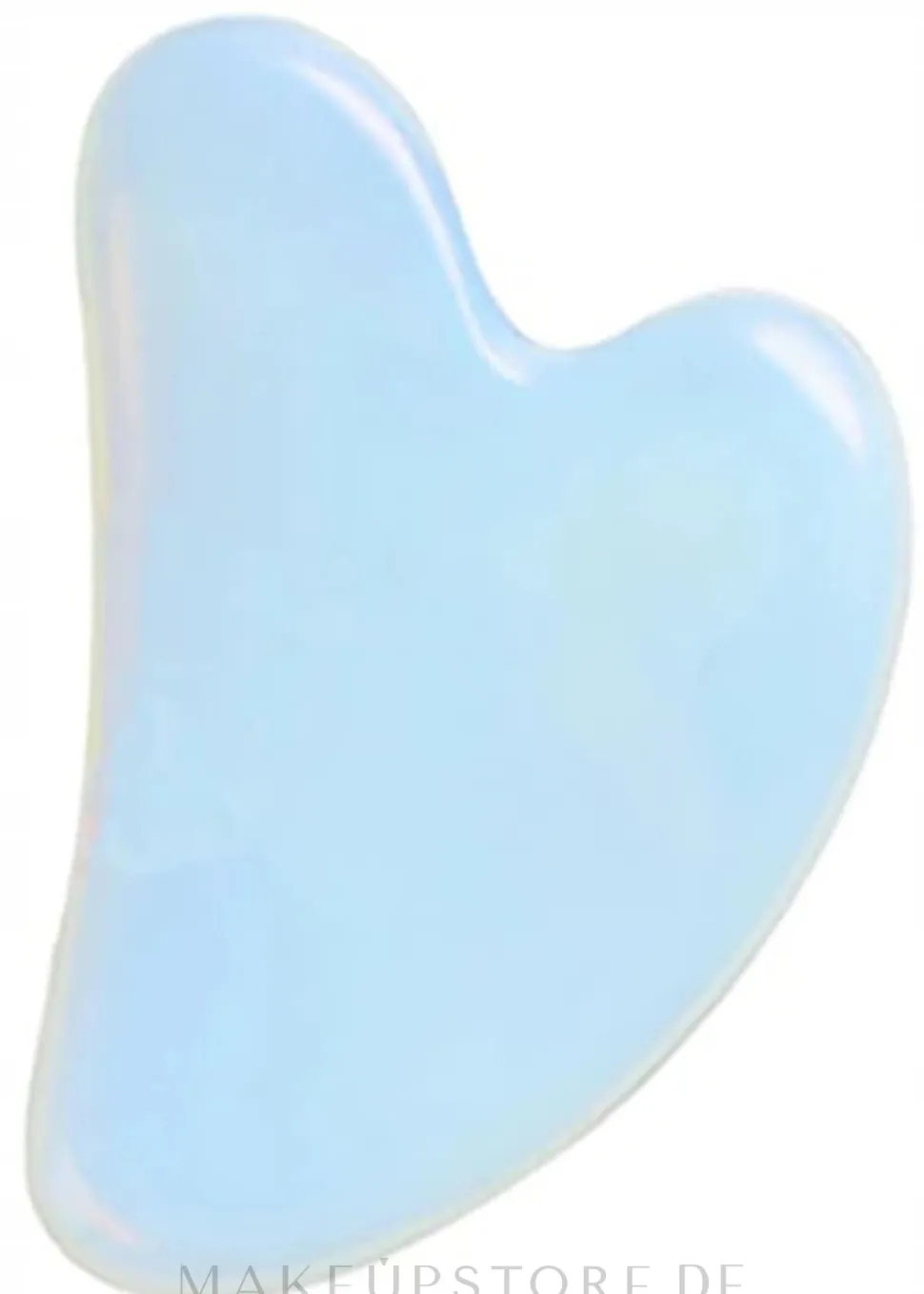 Gesichtsmassage-Platte Gua Sha aus blauem Opal