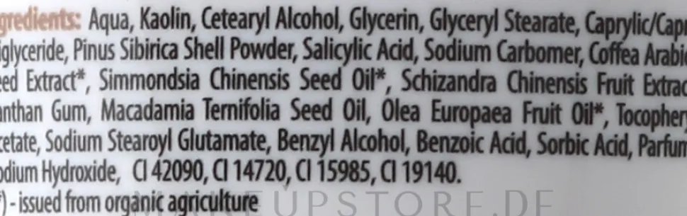 Gesichtspeeling mit Bio Kaffee- und Olivenöl