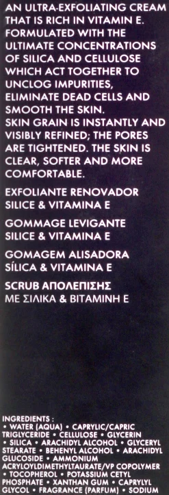 Gesichtspeeling mit Kieselsäure und Vitamin E