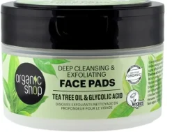 Gesichtsreinigungs- und Peeling-Pads