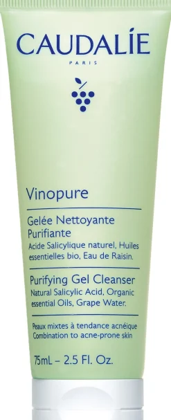 Gesichtsreinigungsgel mit Salicylsäure, bio-ätherischen Ölen und Traubenwasser