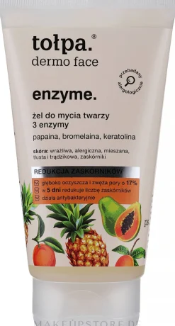 Gesichtsreinigungsgel mit 3 Enzymen
