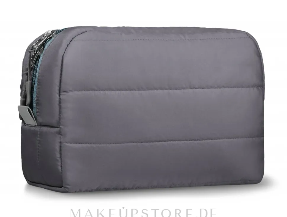 Gestepptes Kosmetiketui, grau Classy