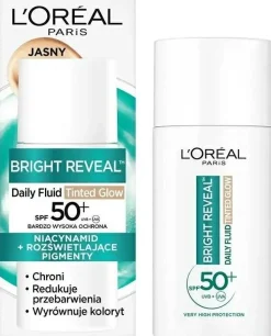 Getönte Gesichtsemulsion gegen Pigmentflecken SPF 50