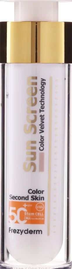 Getönte Sonnenschutzcreme für das Gesicht SPF 50+