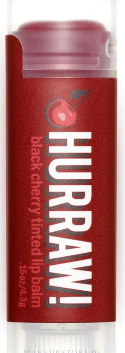 Getönter Lippenbalsam mit Kirschgeschmack