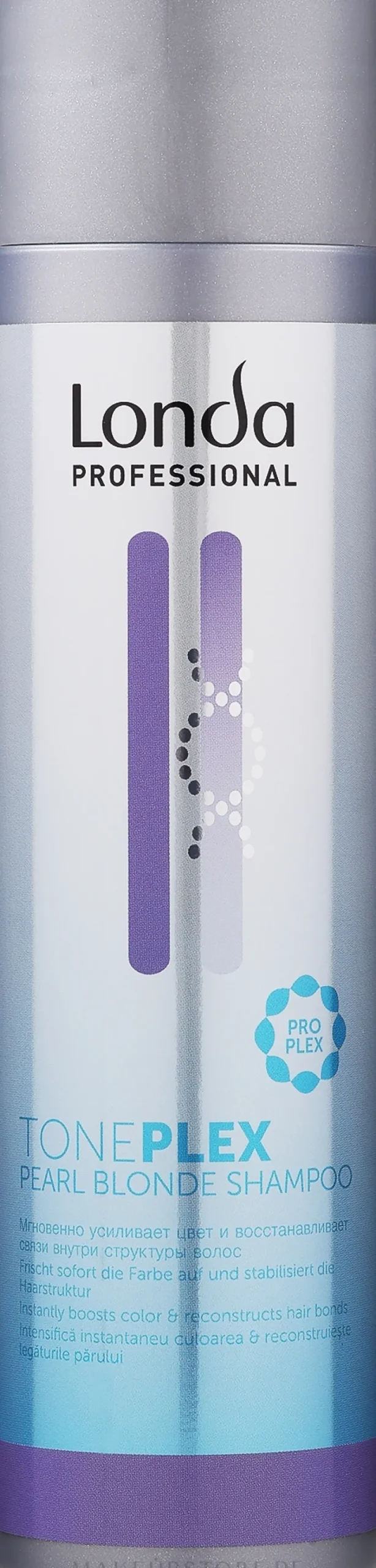 Getöntes violettes Anti-Gelbstich Shampoo für perlblondes Haar