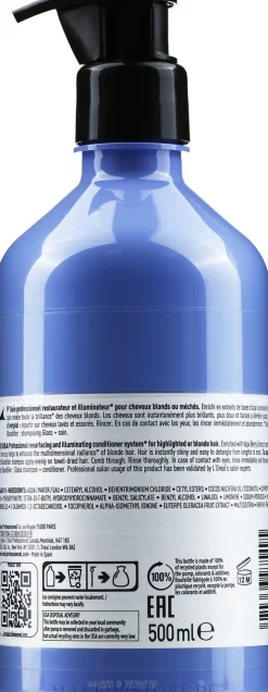 Glanzgebender und regenerierender Conditioner für blondes Haar mit Acaibeeren-Extrakt