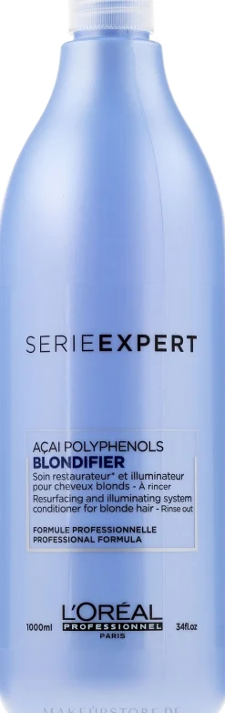 Glanzgebender und regenerierender Conditioner für blondes Haar mit Acaibeeren-Extrakt
