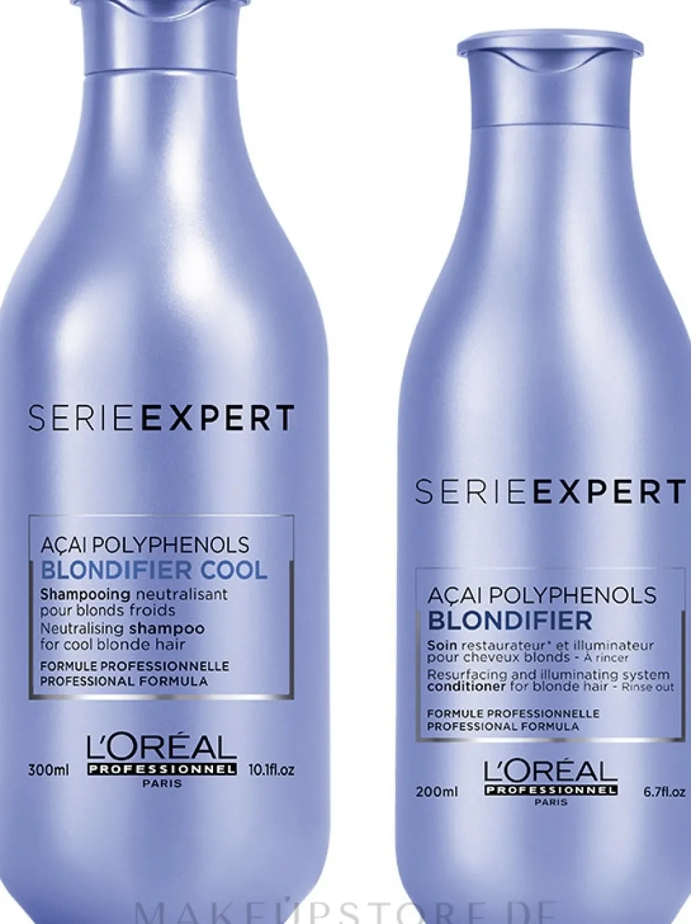 Glanzgebender und regenerierender Conditioner für blondes Haar mit Acaibeeren-Extrakt