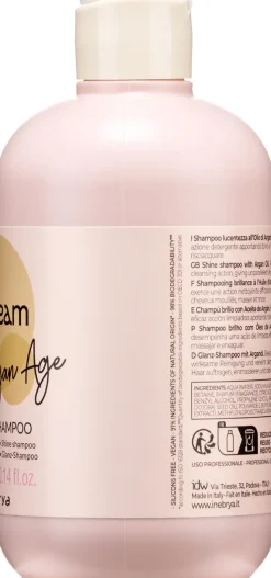 Glanz-Shampoo für behandeltes, glanzloses, stumpfes Haar mit Arganöl