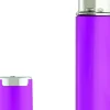 Glasnagelfeile im Etui 14 cm, rot-violett