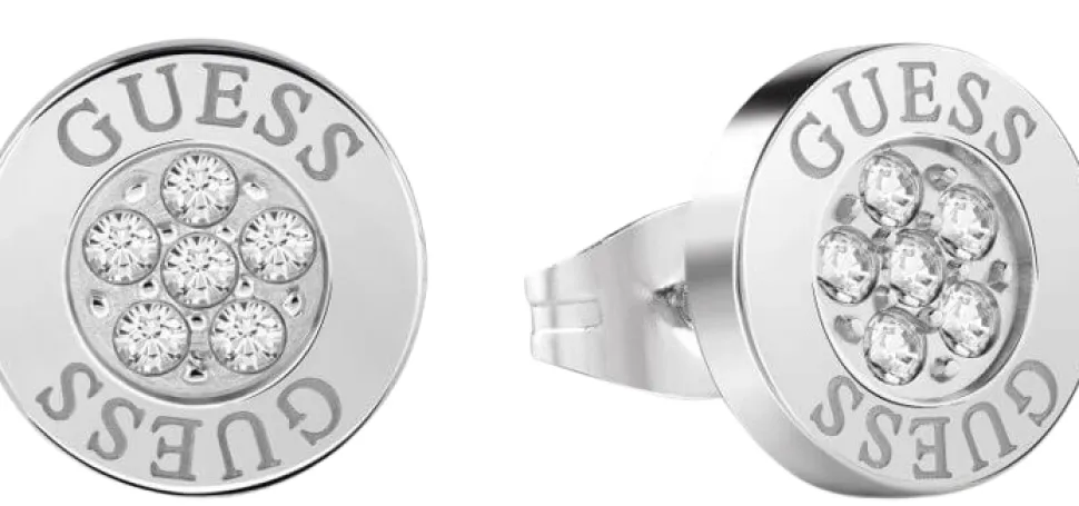 Glitzernde Ohrstecker mit Zirkonia von 'Guess'