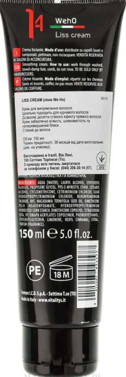 Glättcreme für einen langanhaltenden Glatt-Look